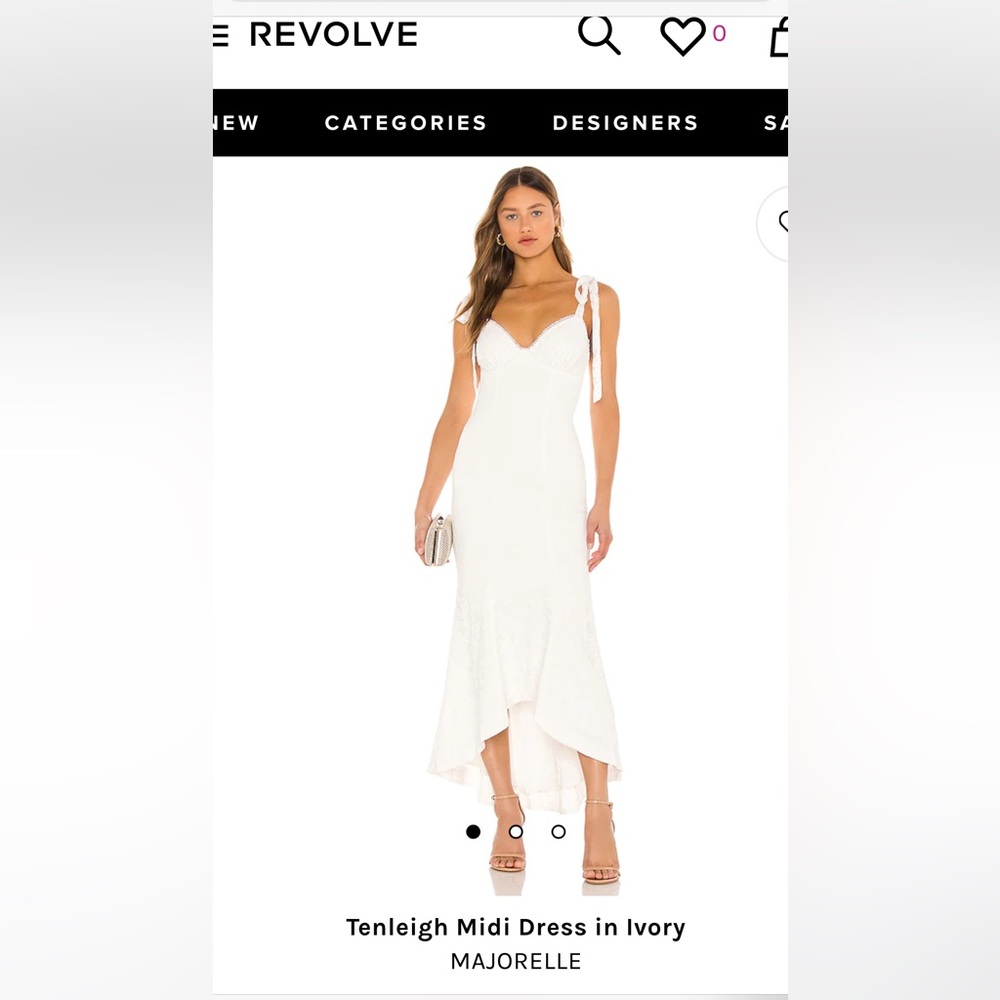 Tenleigh Midi Dress MAJORELLE— XS